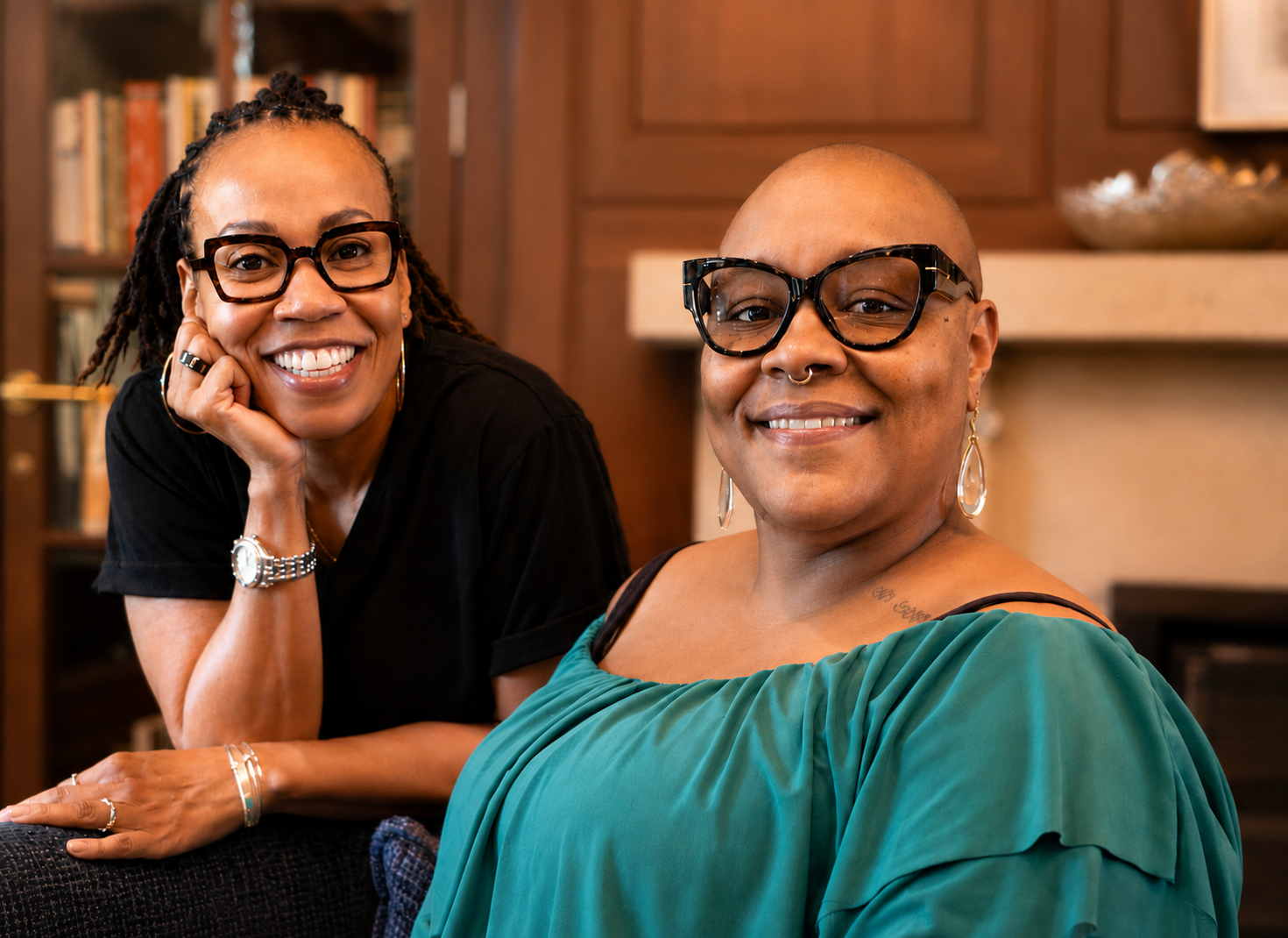 Dr. Kipenzi Herron and Shanelle D. Johnson